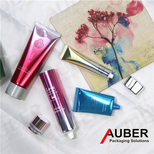 D35mm Reverse Uv HGL Tubes Laminate Cosmetic Tubes Plastic Aluminum Cosmetic Packaging Makeup Products