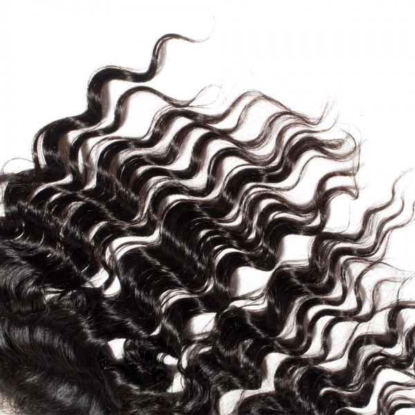 Premium Donor Virgin Hair Top Quality 13x4 Loose Deep Wave Free Part Lace Frontal