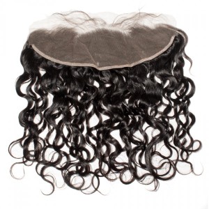 Premium Donor Virgin Hair Top Quality 13x4 Natural Wave Free Part Lace Frontal