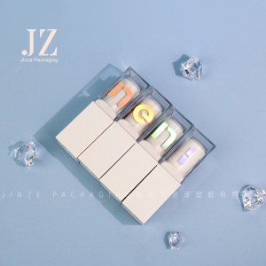 Jinze free samples cosmetic packaging empty lipstick tubes custom lip balm container hot stamping laser logo