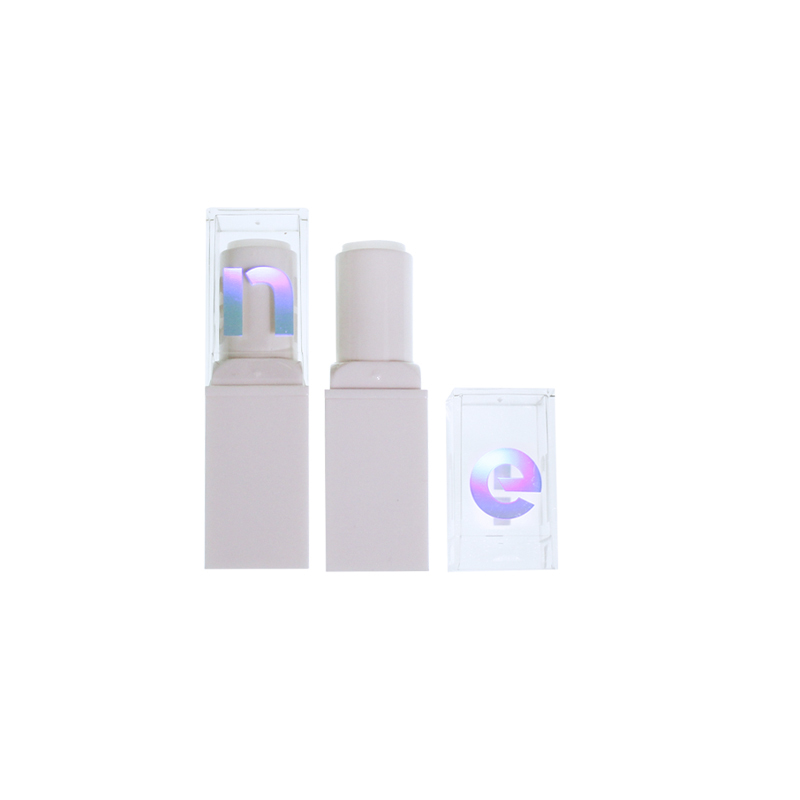 Jinze free samples cosmetic packaging empty lipstick tubes custom lip balm container hot stamping laser logo