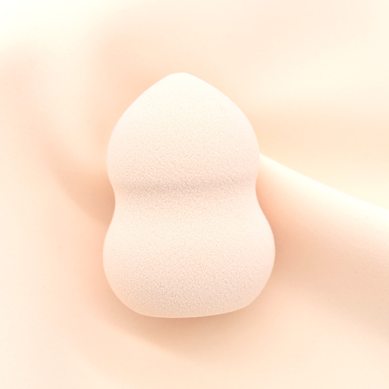 Beige beauty egg gourd drop-shaped imported polyurethane material soft Q bomb