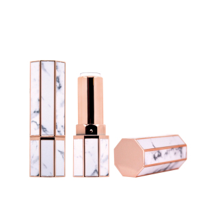 Bloompack High Quality Fashion Luxury Paster Octagon Empty Lipstick tube packaging