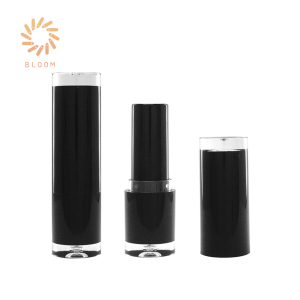 Bloompack Manufacturer Custom Clear Top Bottom Fashion Cylinder Empty Lipstick Tubes Custom