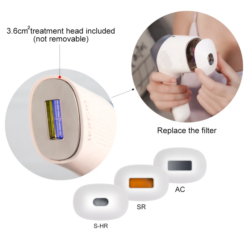 3 in 1 diy shr home use epilator cool permanent ipl laser hair removal machine device 510k