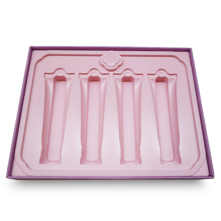 Custom Design Style PET Flannel Blister Tray Inserts for Beauty Perfume Kit