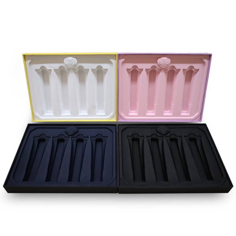 Custom Design Style PET Flannel Blister Tray Inserts for Beauty Perfume Kit