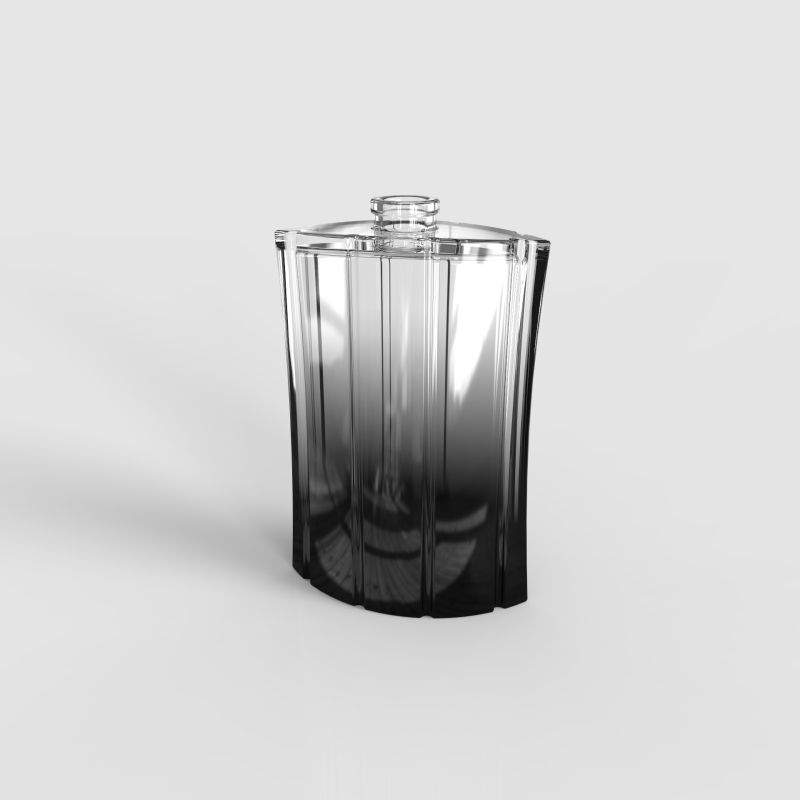 106ml Hand Polished Glass Cologne Bottle Artistic Presence Unisex