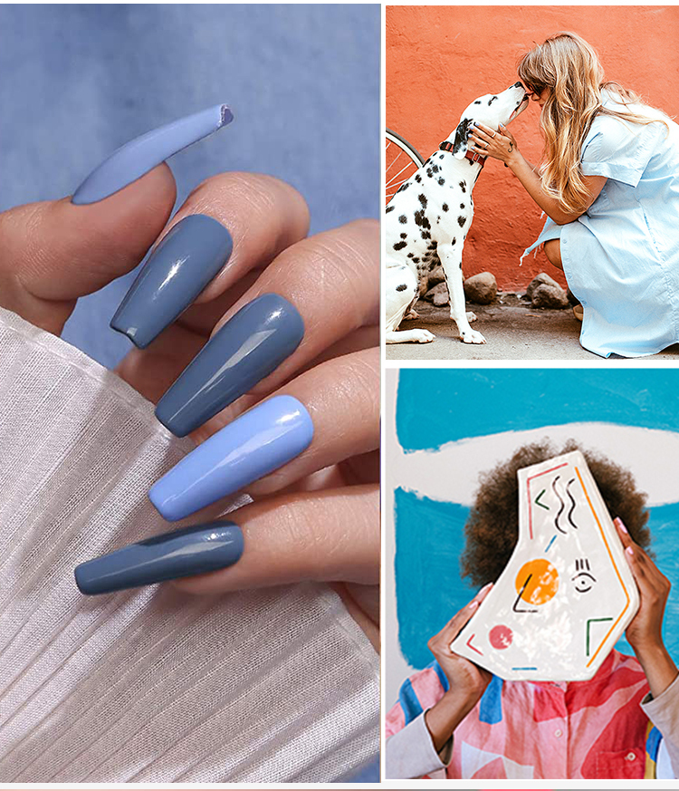Aosmei source manufacturer three step nail use granny hair color halal gel coat uv gel color gel nail polish wholesaler