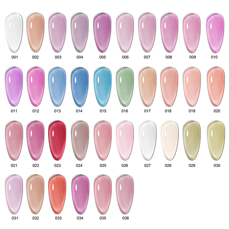 Aosmei jelly color gel nail polish for sale manicure nail polish color UV gell factory nail salon supplier