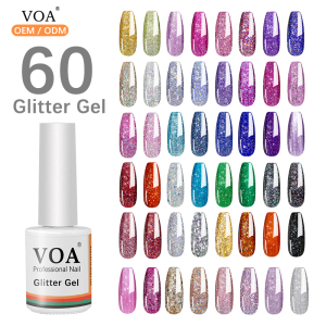 Serious sparkle vegan LED UV glitter gel nail polish