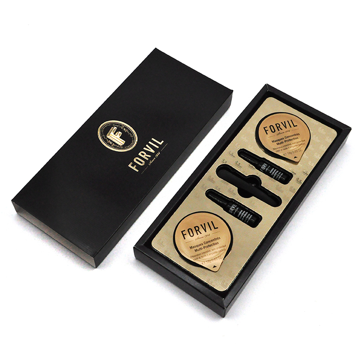 New design custom high-end skin care packaging box foldable gift box