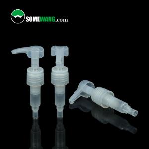 Sustainbale PCR lotion pump with external spring and colorful bottle