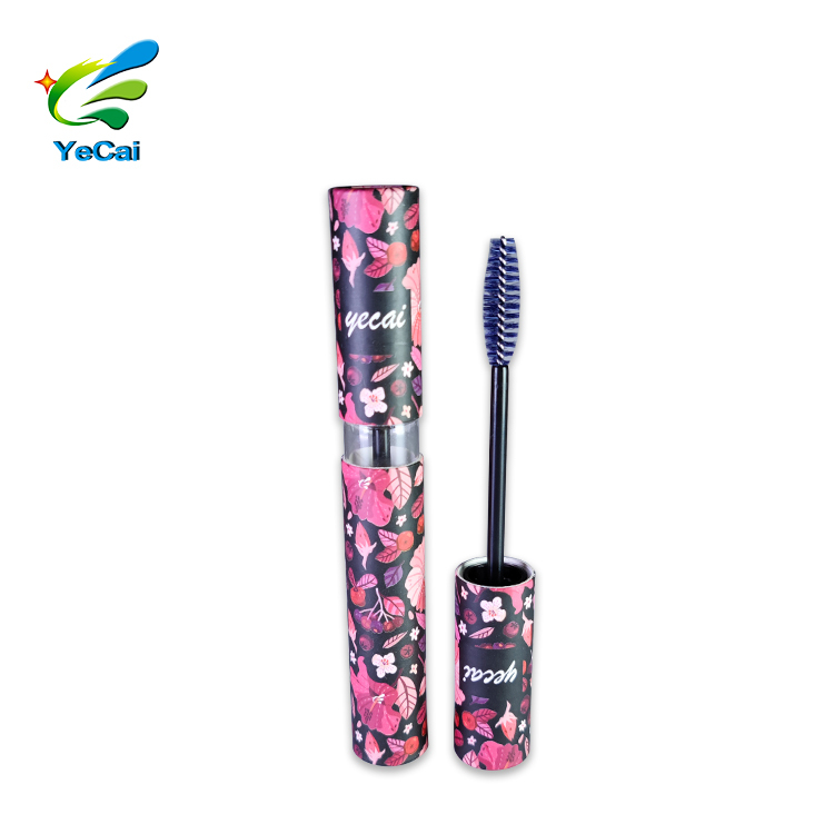 Factory sell cardboard cosmetic tubes mascara tube bottle empty eyeliner container packaging