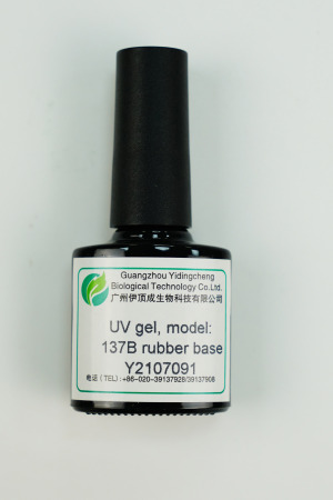 Super adhesion durable 137B soak off rubber base gel M002