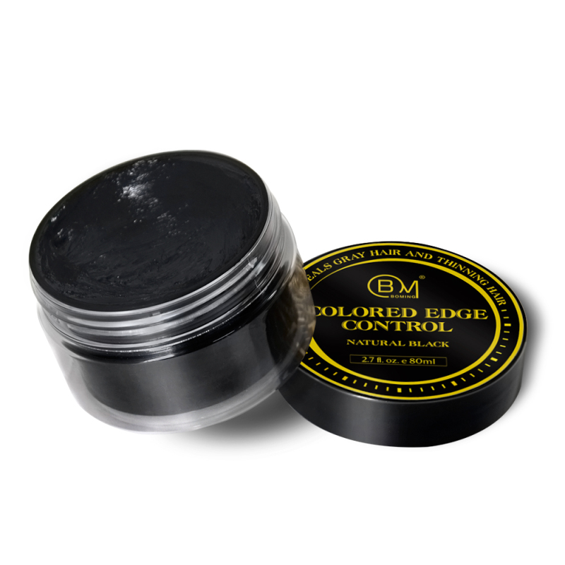 wholesale custom colored edge control natural black coconut scented edge control gel vendor with private label