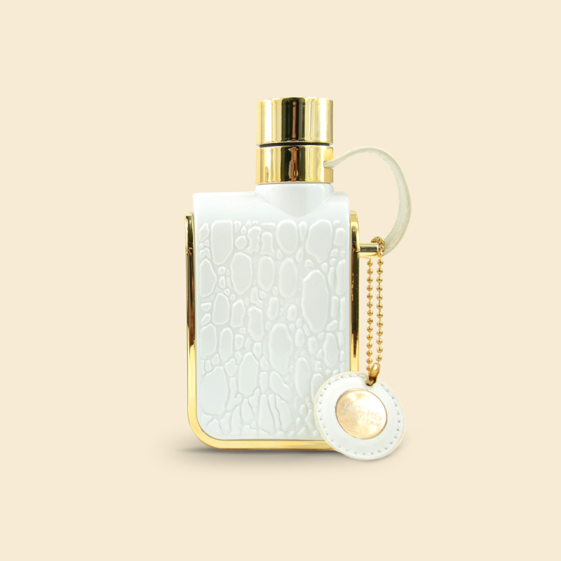 Fine engraving lacquering finishing glass perfume bottle