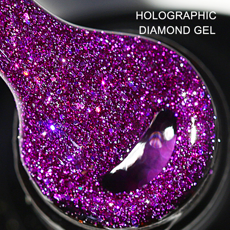 Holographic reflecting gel