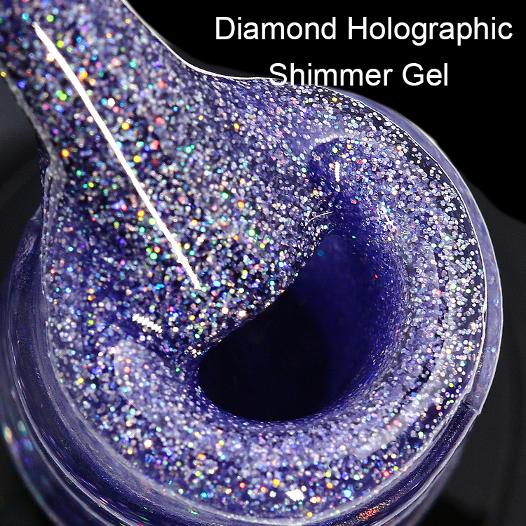 Diamond Holographic Shimmer Gel