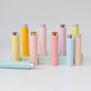 10ml new colors plastic perfume spray bottle 10ml atomizer refill perfume bottle