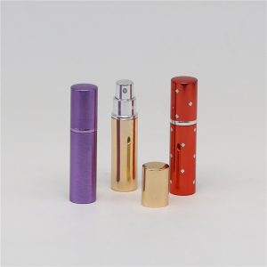 glossy red mini portable perfume travel atomizer 6ml 8ml 10ml 15ml 20ml 