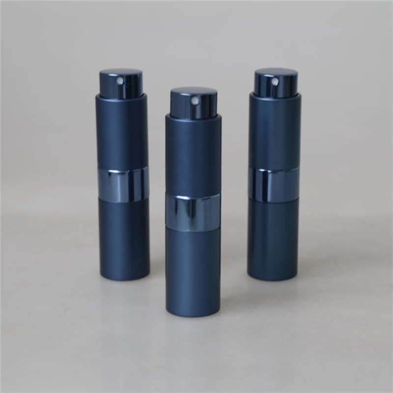 20ml customized small matte black aluminium perfume spray bottle 8ml 15ml 20ml