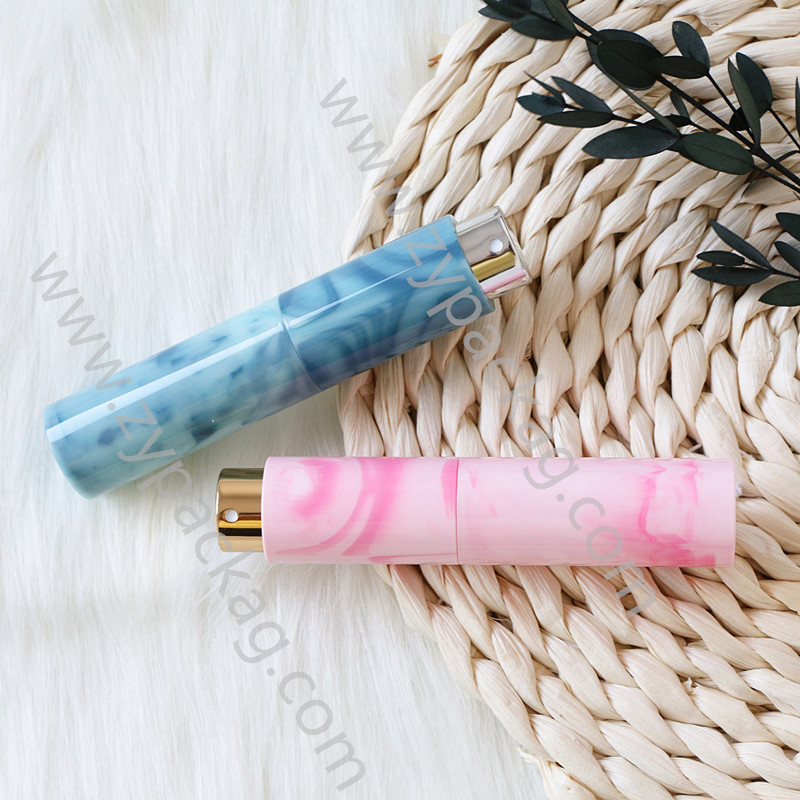 10ml perfume refillable spray bottle with custom package