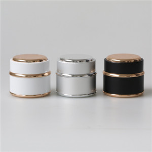 2021 New style plastic cosmetic jar 5ml 7ml 15ml empty nail gel pot customized color face cream container
