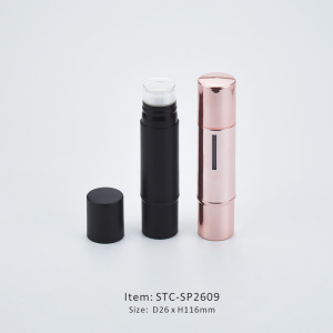 Twisted Plastic Cosmetic Stick Tube