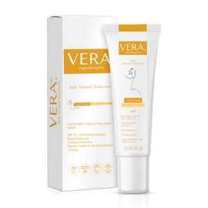 Vera Hypoallergenic Daily Mineral Sunscreen 50ml