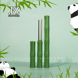 Jinze long and thin 6mm inner tube lip balm container bamboo shape lipstick tube