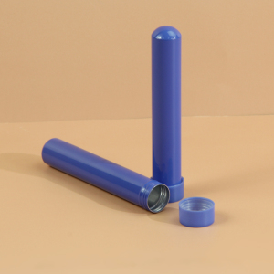 Pre-roll joint aluminum CR tube for CBD THC food