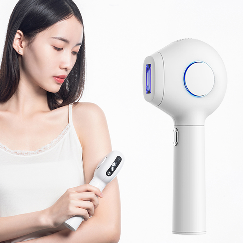 White Professional Laser Clinic Home Beauty Appliance IPL Hair Removal Treatments