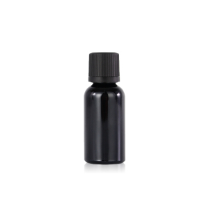 30ml black CBD oil bottle child resistant cap