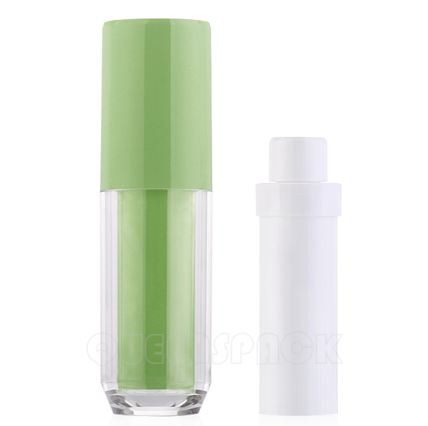 eco friendly hygienic refillable double wall airless plastic bottle for skincere cosmetics