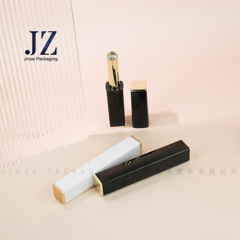 Jinze 7.1mm magnetic lipstick tube square chapstick container lip balm packaging