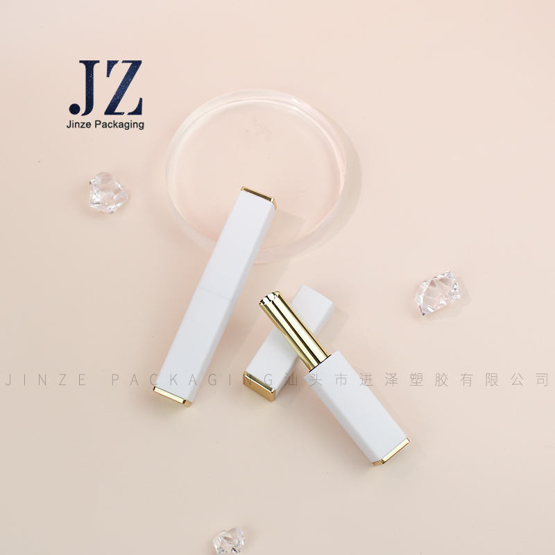 Jinze 7.1mm magnetic lipstick tube square chapstick container lip balm packaging