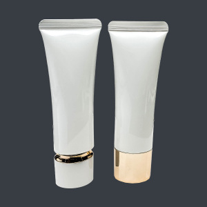 cosmetic plastic oval bb cream tube 