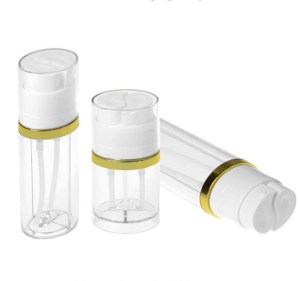 50ml 100ml 150ml luxury cosmetic packaging dual chamber cosmetic bottle lotion pump dispenser bottle