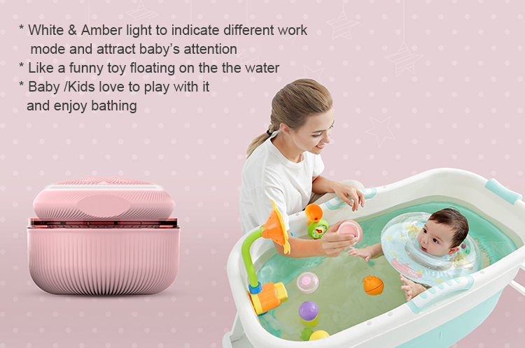 Amazon Massage Cleaning Brush Baby Shower Bath Brush Hot Seller Multi-function Food Grade Soft Silicone Bathing USB Cable 113.5g