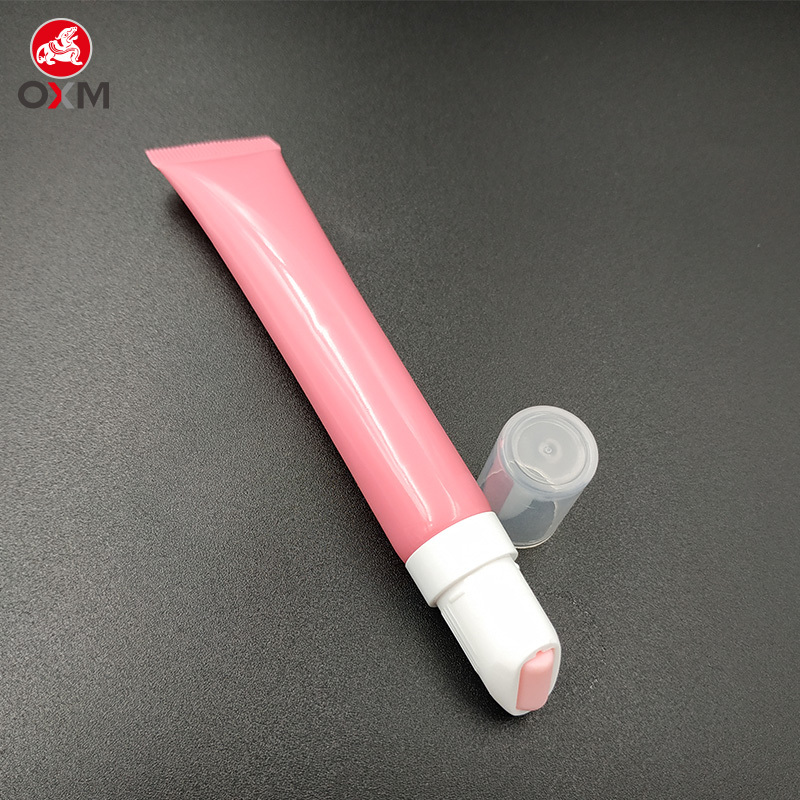 empty lip balm tube with on and off