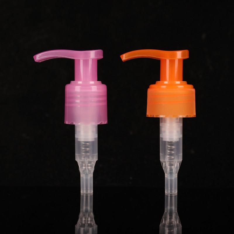 Custom color plastic cosmetic packaging 24-410 28-415 28-400 standard lotion pump 
