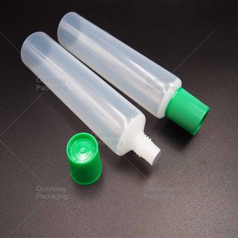 Good quality diameter 30mm wasabi tube packaging with screw on cap