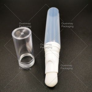 D25mm cosmetic round tube with the soft nylon brush