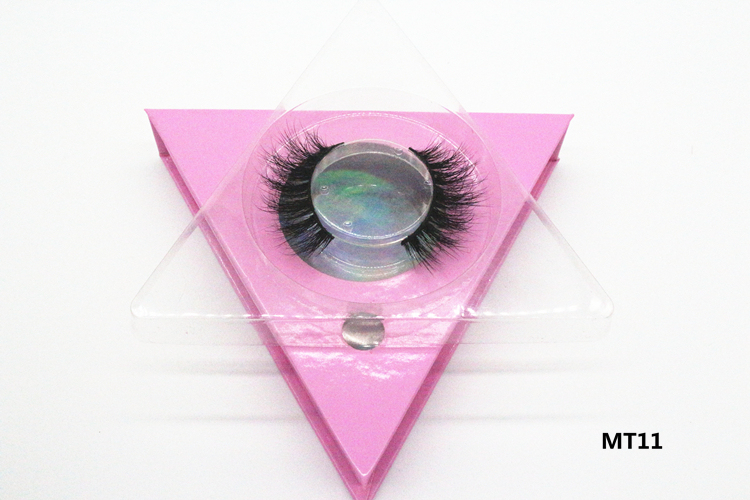 wholesale real 3d 5d fluffy 22mm 25mm strip colored mink synthetic false eyelashes extensions eyelash vendors 20 25 mm bulk