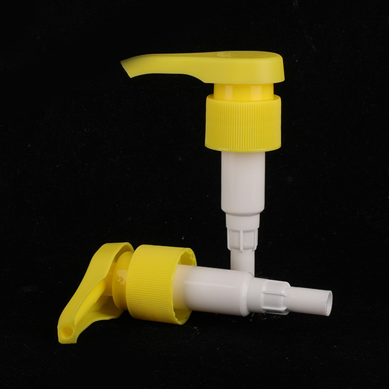 Custom color yellow white 28-410 38-410 shampoo gel up down lock lotion pump