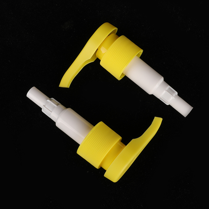 Custom color yellow white 28-410 38-410 shampoo gel up down lock lotion pump