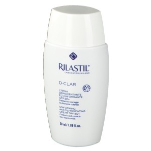 Rilastil DClar Cream 50ml Depigmenting and Uniforming SPF 50 plus colored emulsion