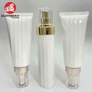 All Shape Hygiene Airless Pump Plastic Tube for Skincare Lotion Foundation