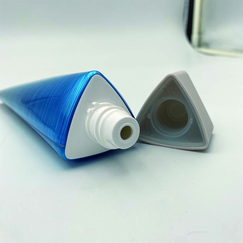 All Shapes Aluminum Plastic ABL Shiny Tube with Metallic Effects Disc Applicators Flip Top Cap